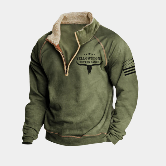 Travis™ | Pull demi zip cowboy