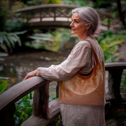 Ringelblume | Squisita Sac à Bandoulière de Luxe en Matériau Doux