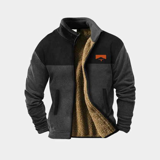 Tate™ | Veste polaire décontractée homme cowboy